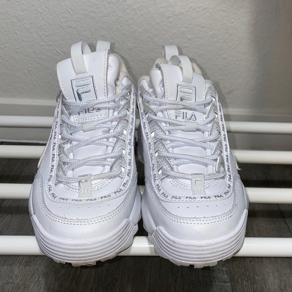 Fila White Disruptor Sneakers